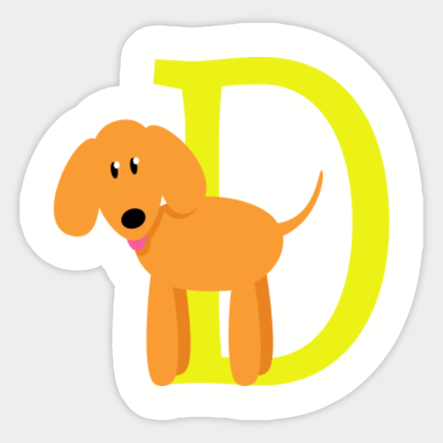 alphabet-letter-d-design-for-kids-funny-aufkleber-teepublic-de